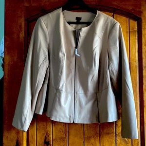 Faux leather jacket, new! No tags.